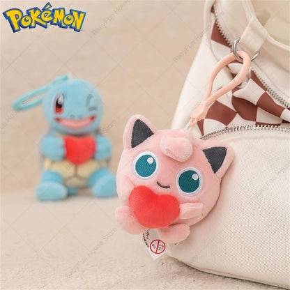 Original Pokemon Mimikyu Gengar Snorlax Umbreon Plush Toy Keychain Kawaii Espeon Jigglypuff Sprigatito Quaxly Peluche Dolls Gift