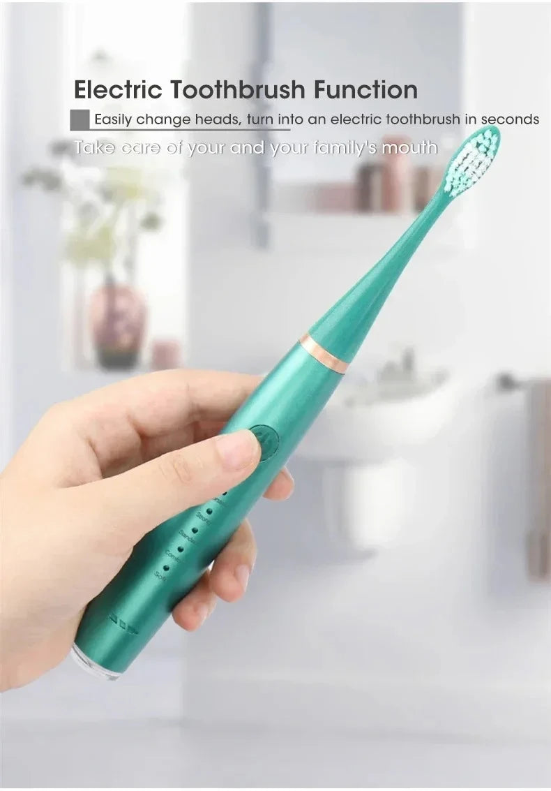 2025 Electric Toothbrush For Sound Wave Cleaning Multifunctional 3-in-1 Teeth Scaling Whitening USB Charging Oral Care