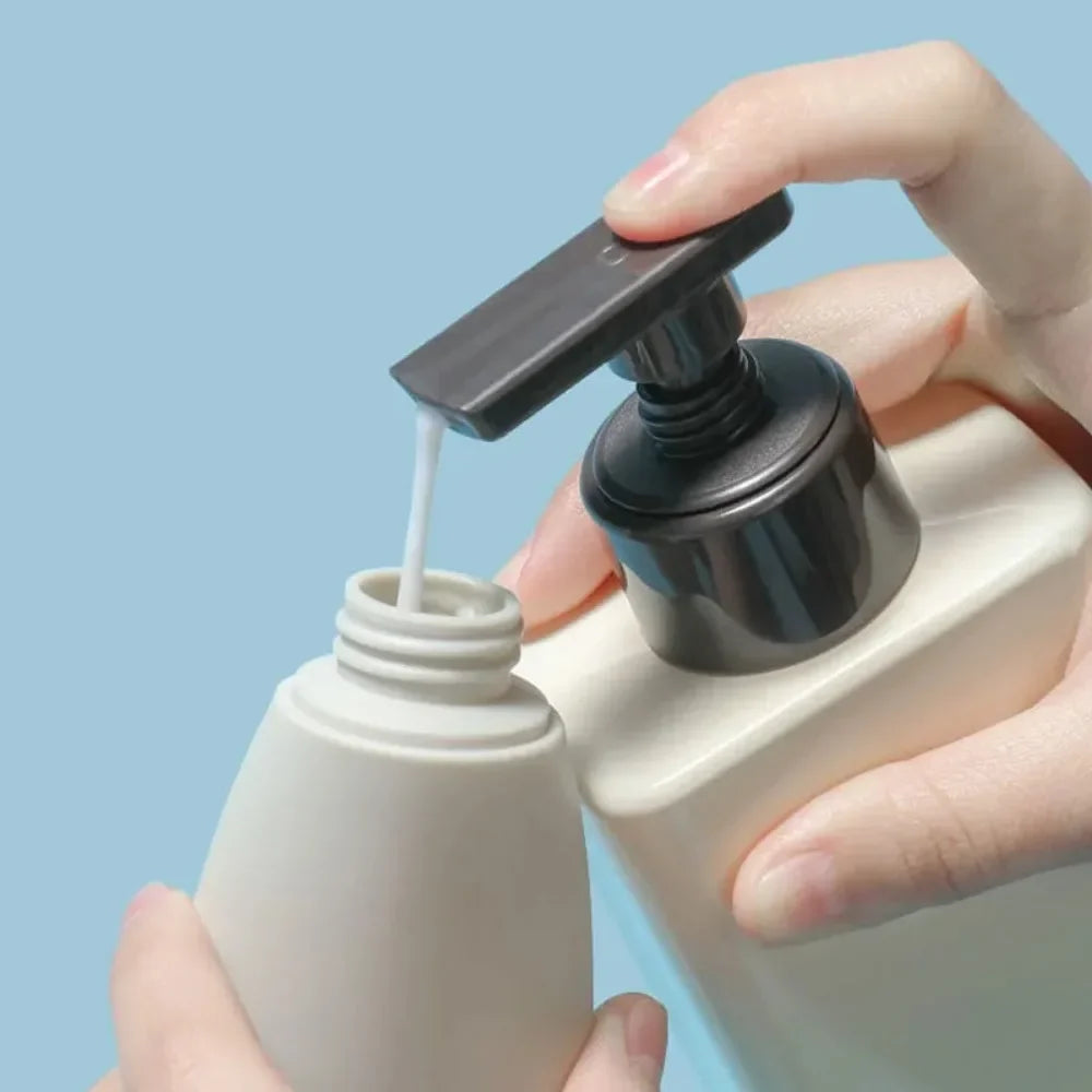 4Pcs/Set Refillable Bottle 60ml Soft Lotion Container Squeeze Tube Empty Bottle Portable Travel Shampoo Bottle
