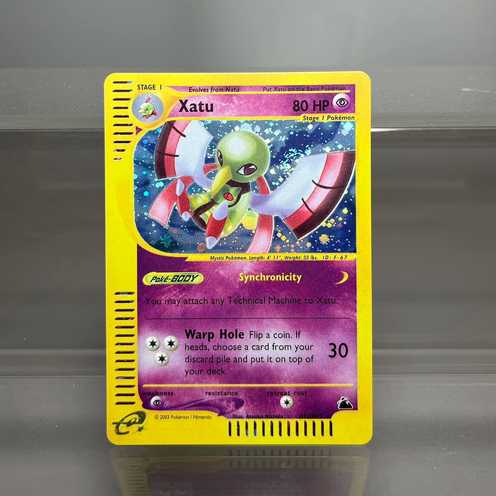 PKM Cards Charizard Steelix Celebi Single Foil Cards Magneton Gengar Classic Game Collection Cards PTCG Proxy Cards