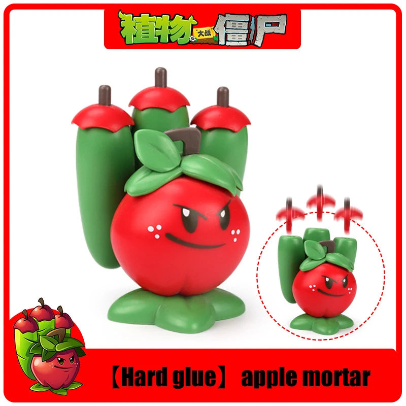 Funny Plants vs. Zombies 2 Hard Glue Peashooter Gatling Pea Shooter Sunflower Action Figure Model Dolls Shooting Toys Kids Gifts