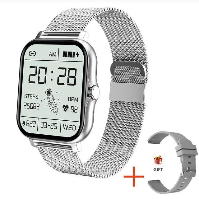 Sports Smart Watch Fitness Clock Health Monitor Waterproof Smartwatch BT Call Wrist Watches for Men Women IOS Android Phone 2026