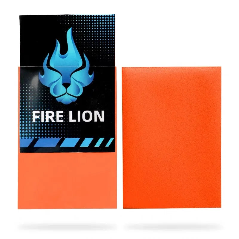 100PCS 62x89mm Colorful Matte Trading Card Sleeves Toploaders Fit YGO Sports Card Protector for Photocard Standard Cards
