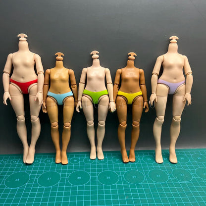 Original Slim Rainbow Middle School Doll Series 24cm Junior High School Sister and 28cm Big Sister Body DIY Toys