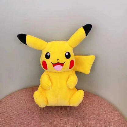 18-28cm Pokemon Plush Toy Grookey Sprigatito Oshawott Leafeon Espeon Morpeko Gonbe Mimikyu Anime Figure Peluche Toys