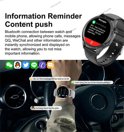 Watch 5 Pro GPS NFC Smart Watch Men 360*360 AMOLED Screen Heart rate Monitor Bluetooth Calls IP68 Waterproof Man Smartwatch 2025