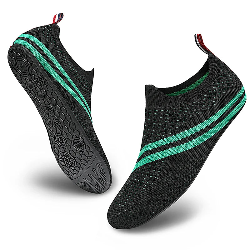 Aqua Shoes Madam, Men's Beach Swimming Water Sports Socks Barefoot Sneakers Fitness Yoga Swimming Surfing Canyon-Walking Shoes