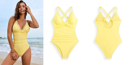 New Sexy One Piece Swimsuits Closed Women's Swimwear Push Up For Swimming Wear Body Bathing Suits Beachwear Pool Bather 2026