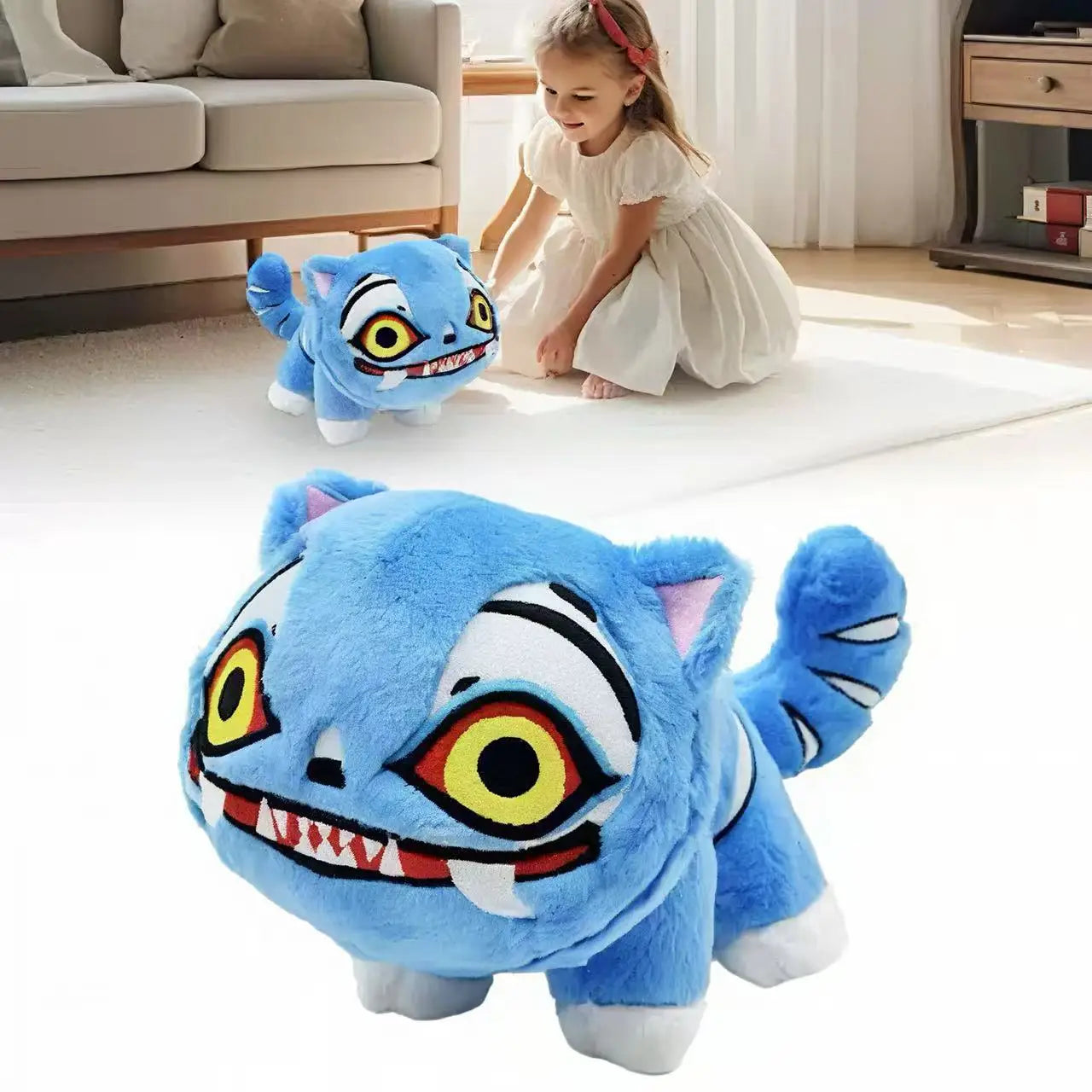 Tiger Plush Doll Toys Xmas New Doll Toy Kpop Tiger Plush Witch Hunt Game Party Small Gifts Birthday Gifts for Children Kids Room