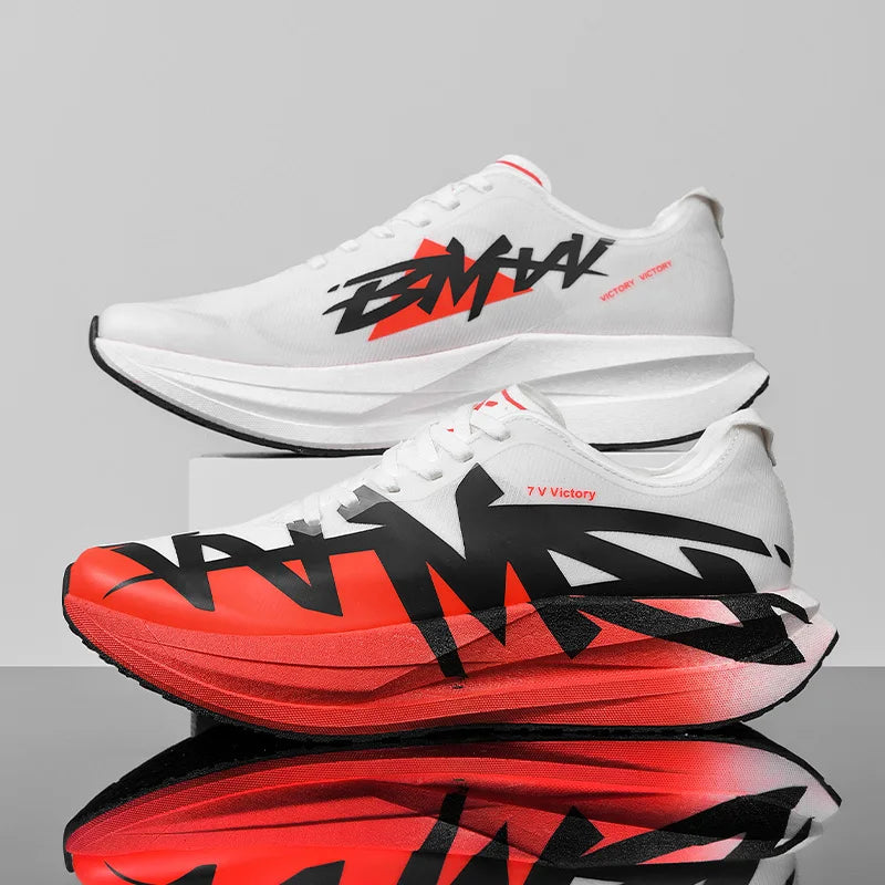 Athletic Running Shoes Men Marathon Speciality Training Race Sports Carbon Board Lightweight Women's Comfortable Casual Sneakers