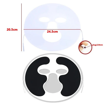 Facial Electrode Pads Gel Non-woven Patch Self-adhesive Acupuncture Electric Massager Digital Machine