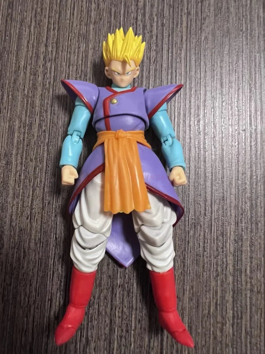 In Stock Dragon Ball Anime Figures Kaioshin Son Gohan Action Figure Supreme Kai God Of Creation Shf Pvc Model Desktop Decoration