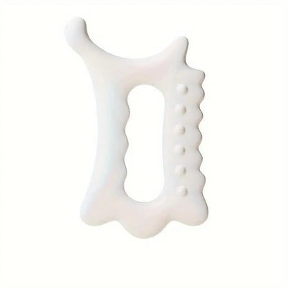 Ergonomic Versatile Handheld Gua Sha Board for Face & Body - Non-Ceramic, Gua Sha Massage Tool, Relaxation and Beauty Massager