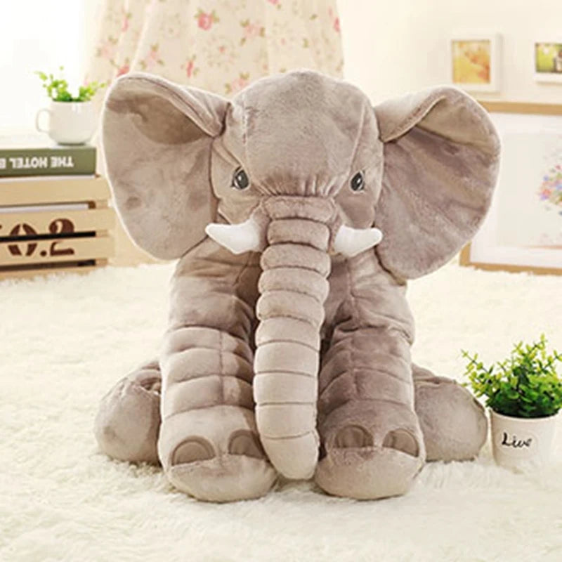 40cm Soft Elephant Plush Toys Cute Elephant Baby Sleeping Pillow Stuffed Animals Best Gifts For Kids Birthday Room Decoration