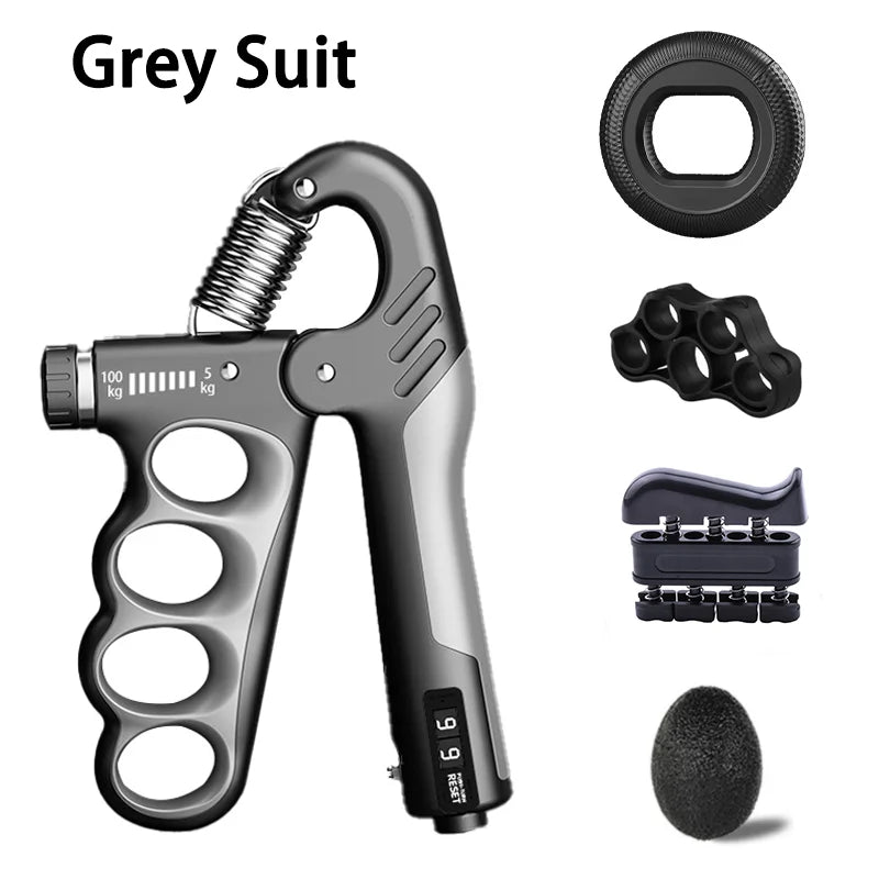 5-60/100/150kg Grip Strength Gym Wrist Expander Hand Strengthener Adjustable Muscle Recovery Fitness Hand Strength Exercise