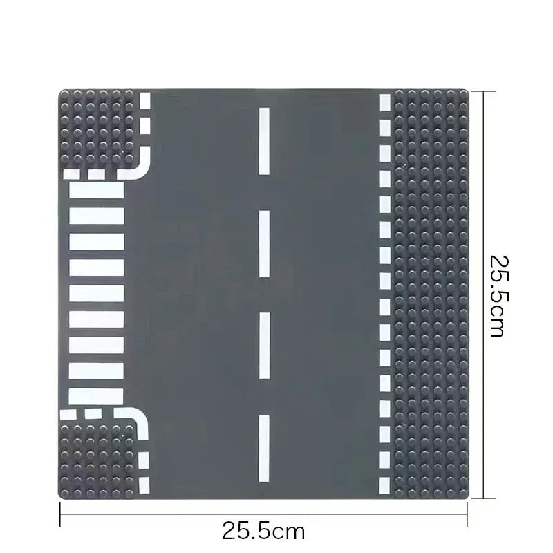 32X32 Dots Styles Classic Building Block Base Plate City View Traffic Road Figures Construction Toys Bricks Plastic Baseplates