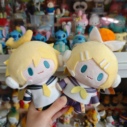 Hatsune Miku Plush Doll Toys Kagamine Len Rin Backpack Keychain Cute Stuffed Dolls Collection Model Ornament Toy Girls Gift