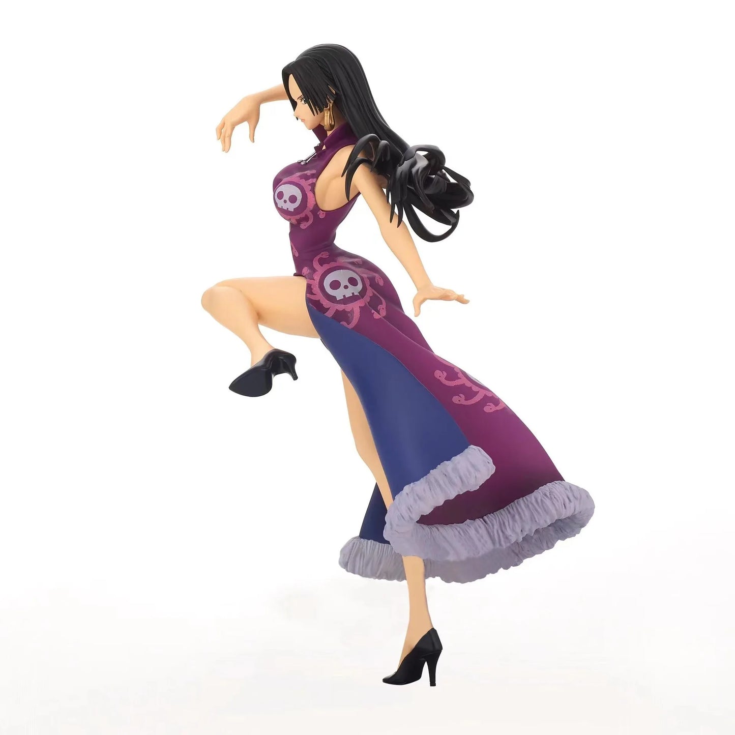 One Piece Anime Boa Hancock Figures Toys GK Snake Princess Action Figure 21CM Sexy Cheongsam Girl Doll Figurines Statue