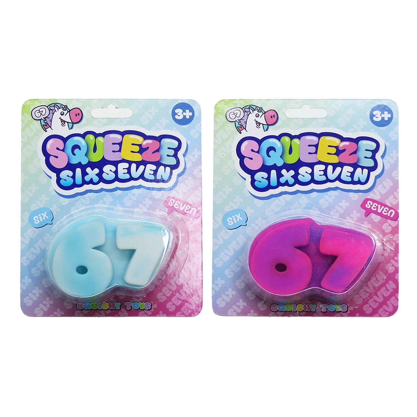 Squishy Six Seven Maltose Fidget Toy Hot Internet Buzzwords of The Hit 67 Series Squeeze Toy Decompression Toy X-mas Gift