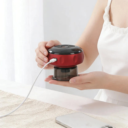 Heating Intelligent Vacuum Cupping Massager - Gua Sha Cupping Massager for Back Neck Arm Body