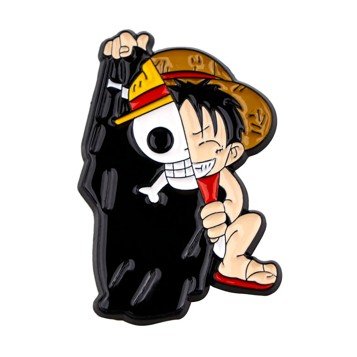 Japanese Anime Enamel Pin Cute Lapel Pin Devil Fruit Brooches for Backpack Manga Badges Jewelry Accessories