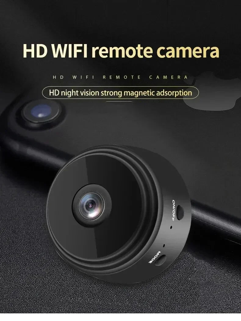 Mini A9 WiFi 1080P HD Security Camera Wireless Monitoring Security Protection Remote Monitor Surveillance Camcorders Smart Home