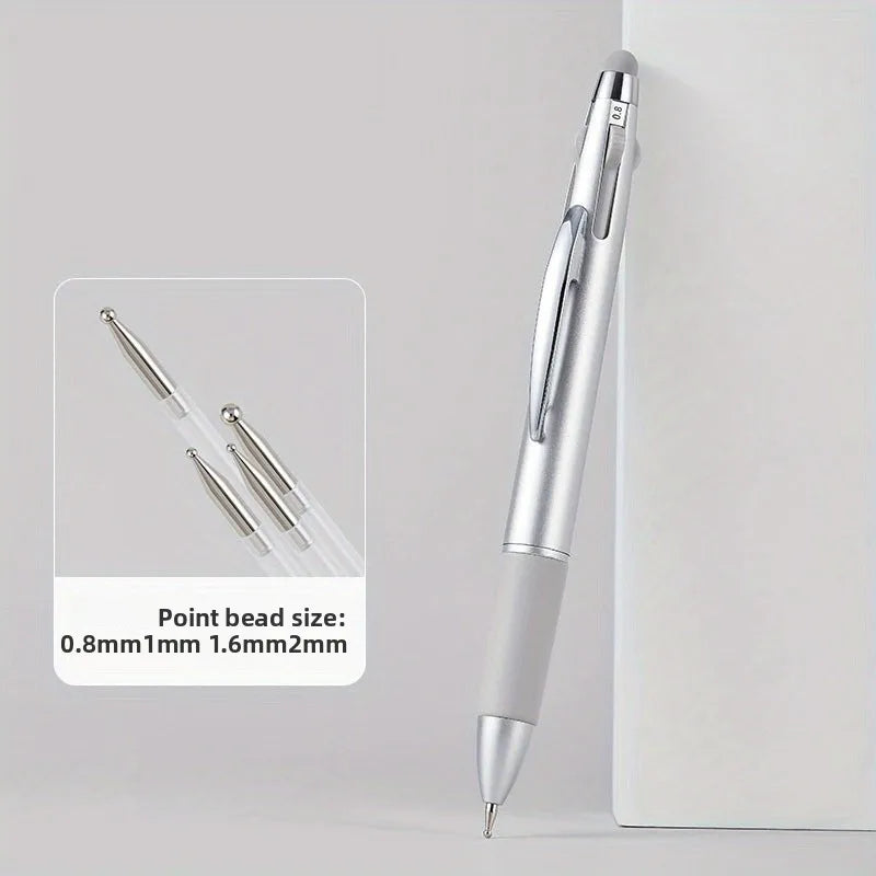Nail Dotting Pen Nail Art Dotting Tools in Ballpoint Pen Design Nail Art Tip Dot Paint Manicure Kit for Dot Drawing Home Salon