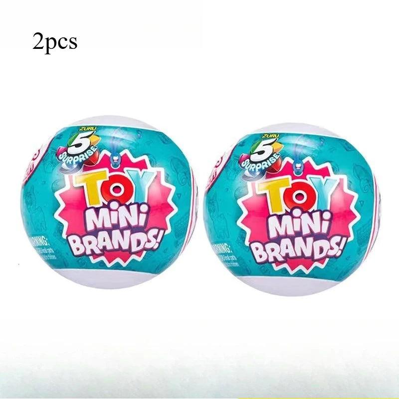 Zuru 5 Surprises mini toy brand, a well-known brand's mini toys, blind ball trend blind box play mini miniature toys