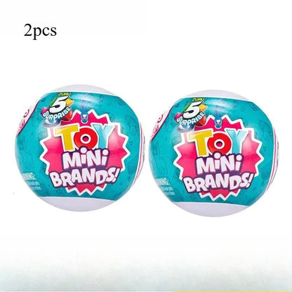 Zuru 5 Surprises mini toy brand, a well-known brand's mini toys, blind ball trend blind box play mini miniature toys