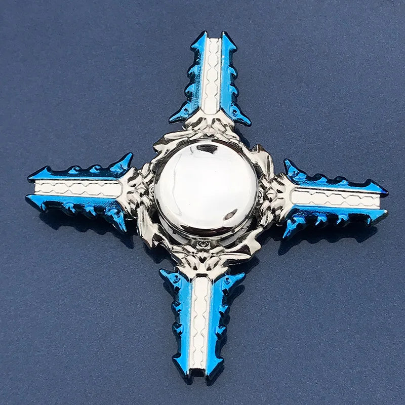 Colorful Figdet Spinner Zinc Alloy Smooth bearings Anime Game Hand Spinner Stress Relief Fingertip Gyro Toys For Adult Kids