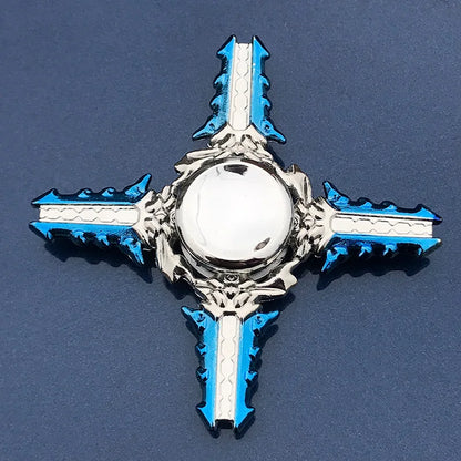 Colorful Figdet Spinner Zinc Alloy Smooth bearings Anime Game Hand Spinner Stress Relief Fingertip Gyro Toys For Adult Kids