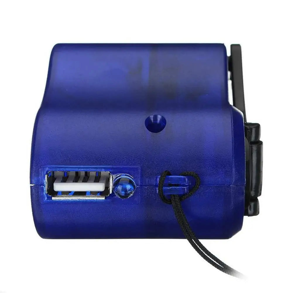 EDC Hand Crank USB Emergency Charger Manual Power Generator Outdoor Survival Tool For Camping Hiking Travel Hand Powered Charger