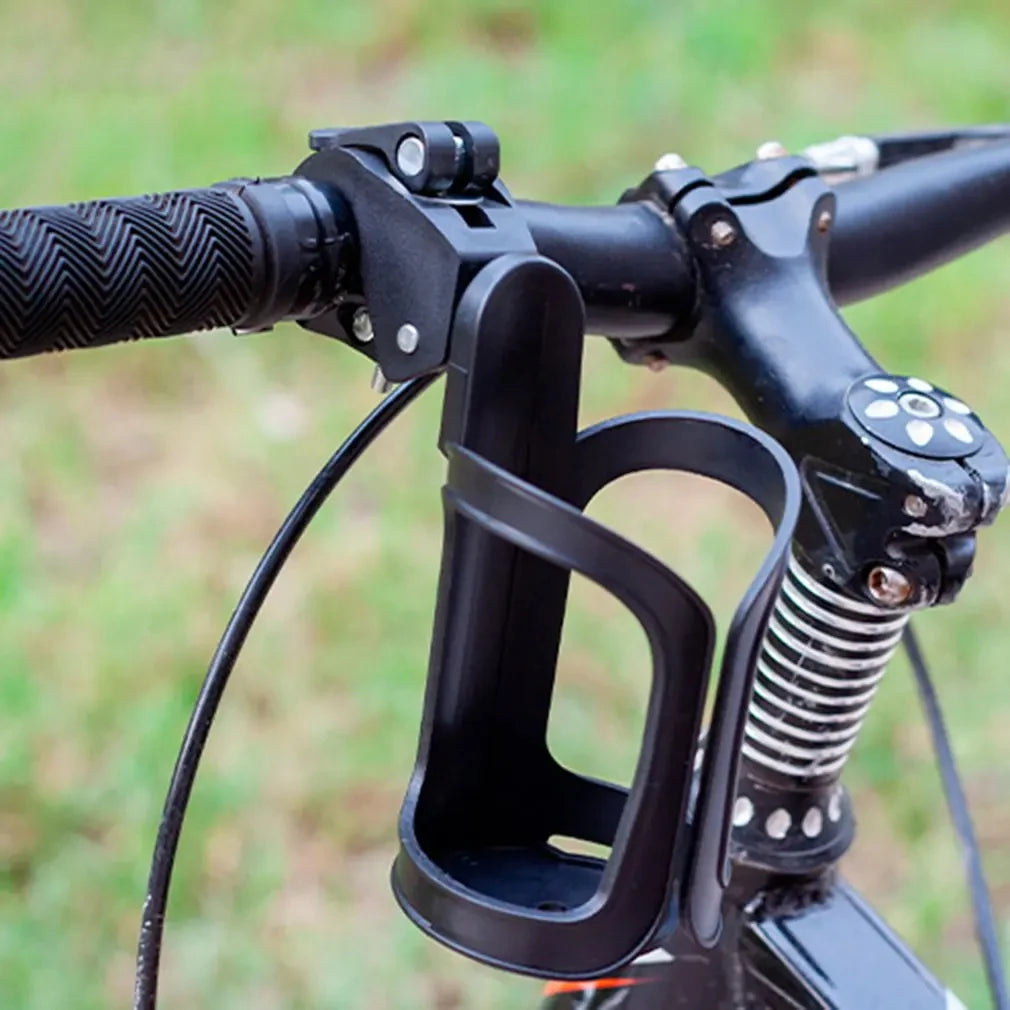Adjustable Stroller Water Bottle Holder - 360° Rotating Bike Cage for Stroller Accessories