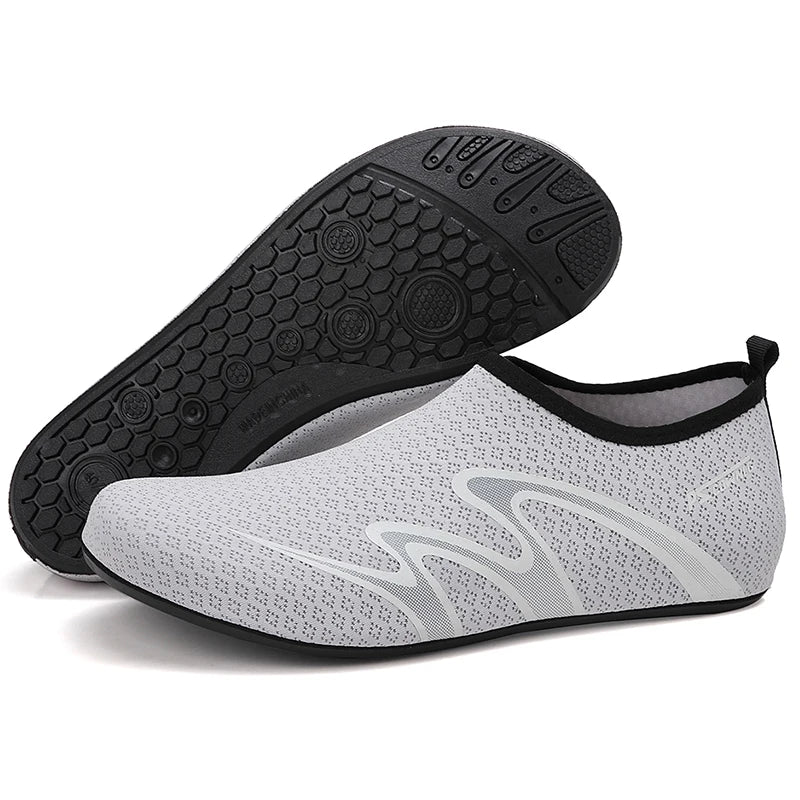 Men Women Children Quick Dry Water Sports Barefoot Feeling Wading Shoes, Swimming Water Shoes, Windsurfing, Surfer，Yoga Shoes