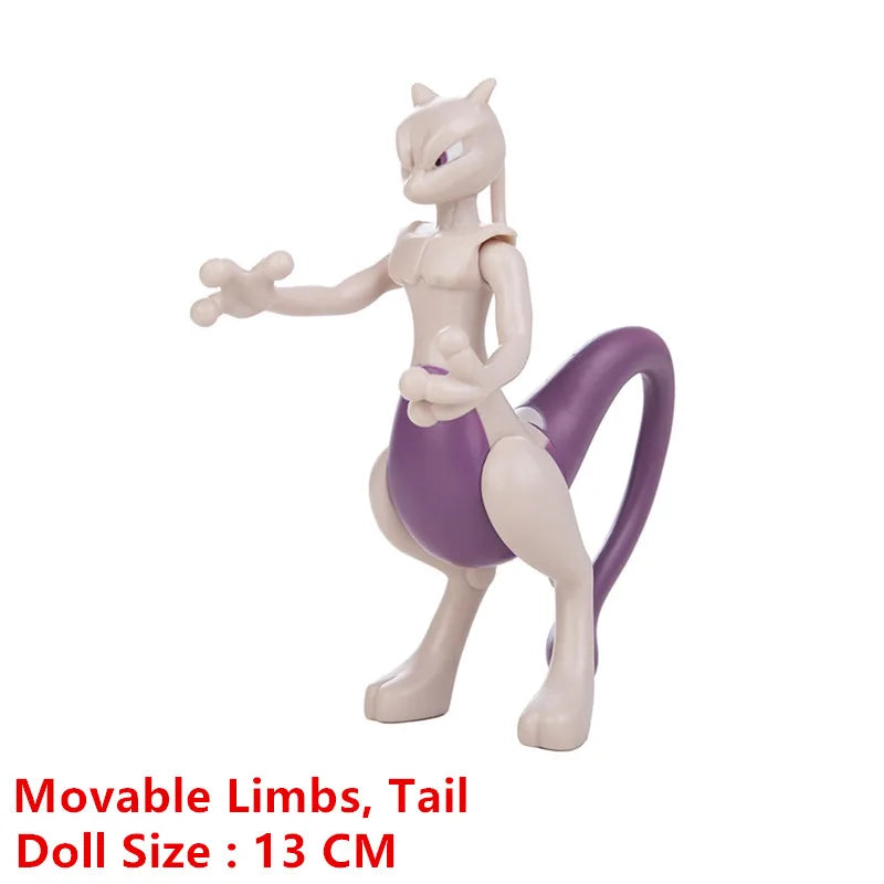 Pokemon Anime Figure Gengar Pikachu Eevee Greninja Mewtwo Pocket Monster Cartoons Figure Model Action Toy Kids Gift Buy in bulk