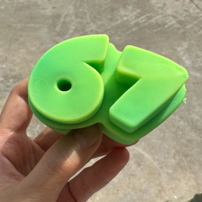 Squishy Six Seven Maltose Fidget Toy Hot Internet Buzzwords of The Hit 67 Series Squeeze Toy Decompression Toy X-mas Gift