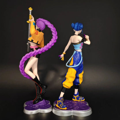 New Arrival Cute Anime Girl Figure Lumi Mila Zoe Character Model Pvc Desktop Ornament Cartoon Collectible Decoration Gift Fans