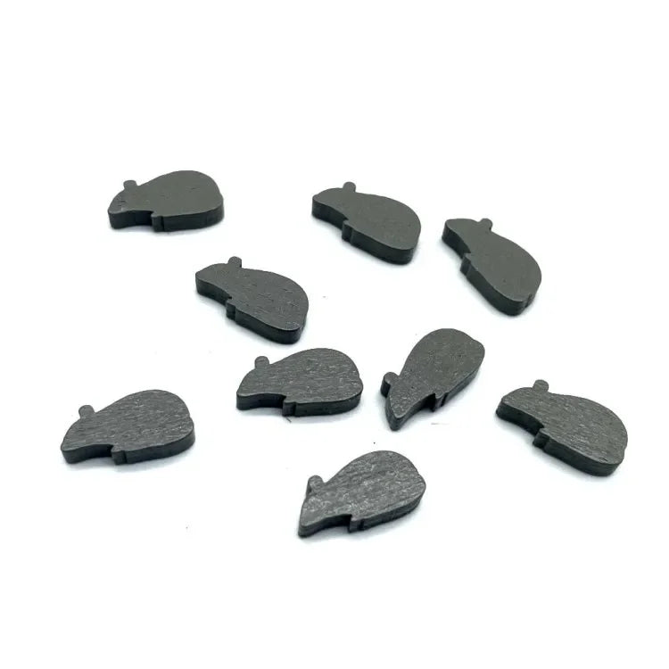 10pcs/set Mini Wooden Color Mark  DIY Game Props Wooden Chess Game Accessories
