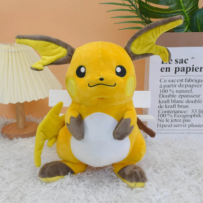 Peluche Pikachu Pichu Evolution Raichu Plush Toy Stuffed Doll Decoration Christmas Gift For Kids Children 35CM