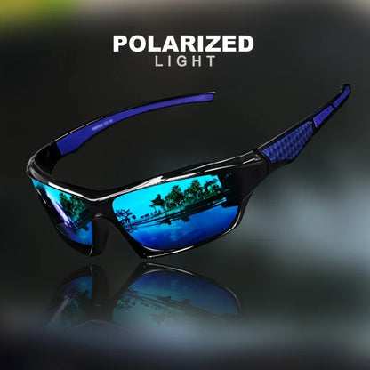 1/3PCS Sports Polarized Sunglasses for Men Lightweight Night Vision Male Shades Cycling Driving Fishing Fashion Mirror Sunglass