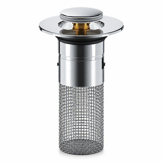 Universal Sink Accessory 2026 Stainless Steel Washbasin Drain Pipe Leak Proof Odor Proof Bullet Core Pressure Type