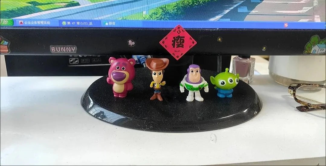 8pcs / Set Toy Story Action Figure Anime Cartoon Model Doll Car Decoration Cake Accessories Anime Figure Toy Children's Gift