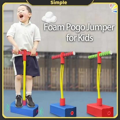 Gifts for 3+Old Boys Girls Foam Pogo Jumper for Kids Outdoor Toys for Autistic Kids Toys Fun Toys Presents for Girls Autism Toys