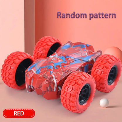 Children's toy car fun double-sided car inertial safety anti-collision anti-fall Kid's anti-fall model sliding off-road vehicle