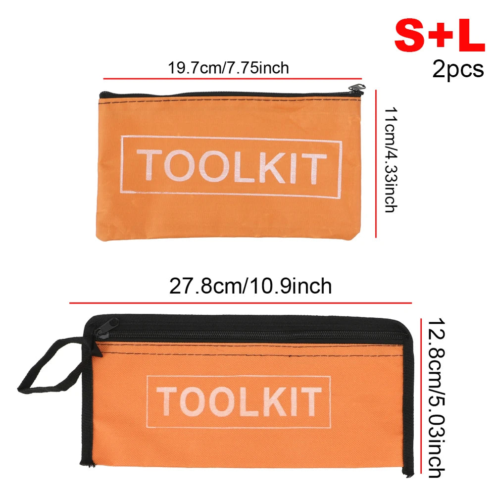 Multi-function Portable Bag Hardware Toolkits Small Tool Bag Waterproof Organizer High Quality Zipper Canvas Oxford Storage Bags