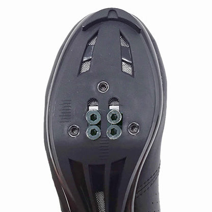 New Men Cycling Sports Shoes Outdoor MTB Shoes PU Leather Breathable Lightweight SPD Lock Shoes Women Racing Pedal Bicycle Shoes