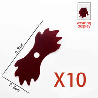 PF12-Red-10PCS