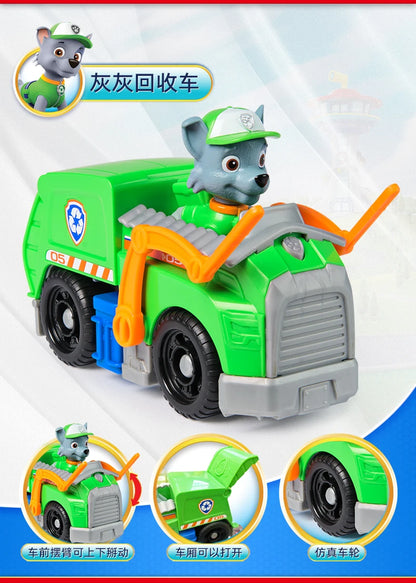 Original Paw Patrol 10kinds Figures Ryder Tracker Everest Chase Rex Skye Rocky Marshall Zuma Action Figure Birthday Gift Toy
