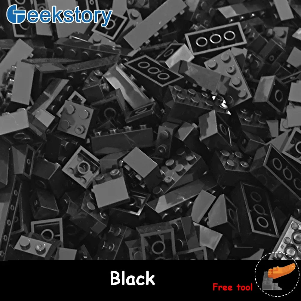 125g/250g Building Blocks Bulk Lot Pack Bricks Block Plate Creative Toy Small Particles Bulk Compatible Legoeds DIY Kit for Kids