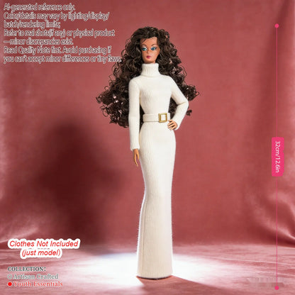 Multi-Joint BJD Model, 1/6 Scale 12-Joint, Changeable Makeup Premium Craft (no clothing)